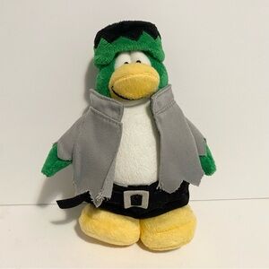Club Penguin Limited Edition 8" Plush Frankenpenguin Frankenstein Halloween Toy